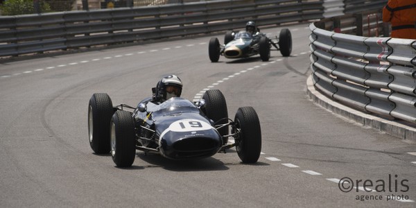 Voitures de Grand Prix à Moteur arrière (1954-1965) - Voiture N°19, Classe 4, Hoole Sydney, Nat. GB, Cooper, Model T66, 1963