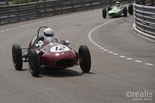 Voitures de Grand Prix à Moteur arrière (1954-1965) - Voiture N°12, Classe 1, Wood Rupert, Nat. GB, Cooper, Model T43, 1957