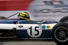 Voitures de Grand Prix à Moteur arrière (1954-1965) - Voiture N°15, Classe 4, Hanson James, Nat. GB, Scirocco, Model F1, 1963