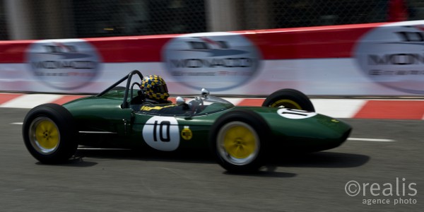 Voitures de Grand Prix à Moteur arrière (1954-1965) - Voiture N°10, Classe 3, Conc. Classic Team Lotus, Cond. Collins Dan, Nat. GB, Lotus, Model 21, 1961