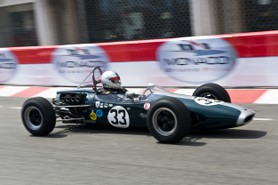 Voitures de Grand Prix à Moteur arrière (1954-1965) - Voiture N°33, Classe 3, Newman Rodger, Nat. GB, Brabham, Model BT14, 1965