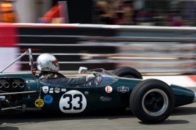 Voitures de Grand Prix à Moteur arrière (1954-1965) - Voiture N°33, Classe 3, Newman Rodger, Nat. GB, Brabham, Model BT14, 1965