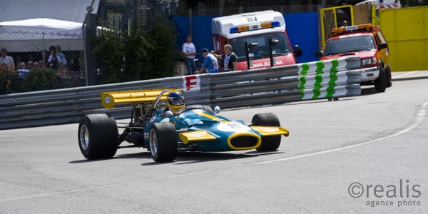 Voitures de Formule 1 (1966-1974) - Voiture N°8, Classe 2, Dayton Duncan, Nat. USA, Brabham, Model BT33, 1970