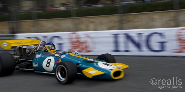 Voitures de Formule 1 (1966-1974) - Voiture N°8, Classe 2, Dayton Duncan, Nat. USA, Brabham, Model BT33, 1970