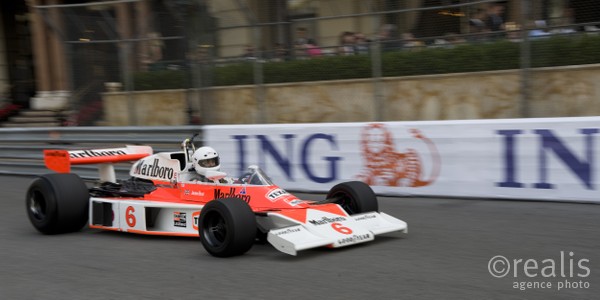 Voitures de Formule 1 (1966-1974) - Voiture N°6, Classe 2, Burani Andrea, Nat. I, Mc Laren, Model M23, 1974