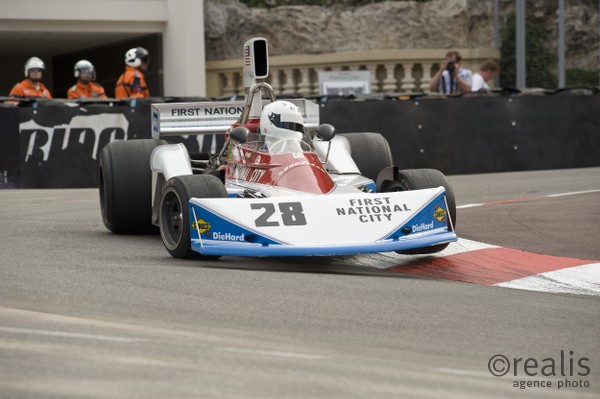 Voitures de Formule 1 (1975-1978) - Voiture N°28, Classe 1, Edwards Paul, Nat. USA, Penske, Model PC3, 1975