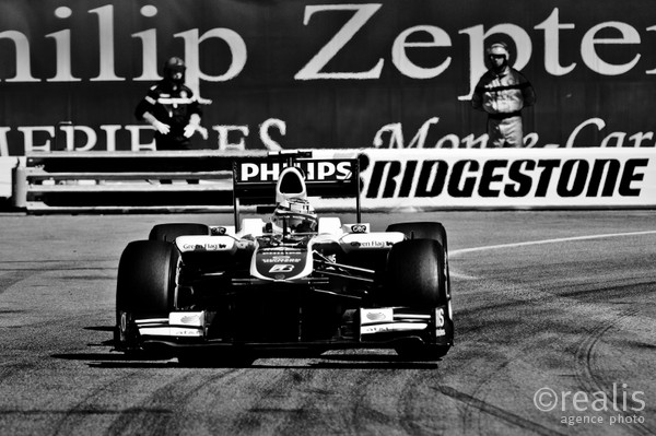 68e Grand Prix de Monaco, 13-16 mai 2010. Nico Hulkenberg, AT&T Williams, Voiture N°10.