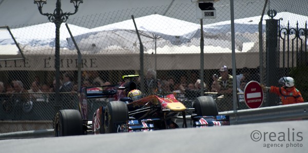 68e Grand Prix de Monaco, 13-16 mai 2010. Jaime Alguersuari, Scuderia Toro Rosso, Voiture N°17.