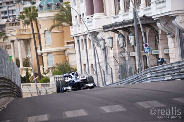 68e Grand Prix de Monaco, 13-16 mai 2010. Rubens Barrichello, AT&T Williams, Voiture N°9.
