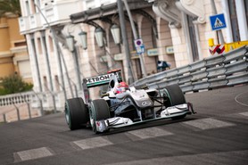 68e Grand Prix de Monaco, 13-16 mai 2010. Michael Schumacher, Mercedes GP Petronas F1 Team, Voiture N°3.