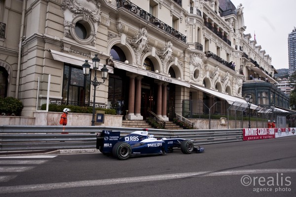 68e Grand Prix de Monaco, 13-16 mai 2010. Rubens Barrichello, AT&T Williams, Voiture N°9.