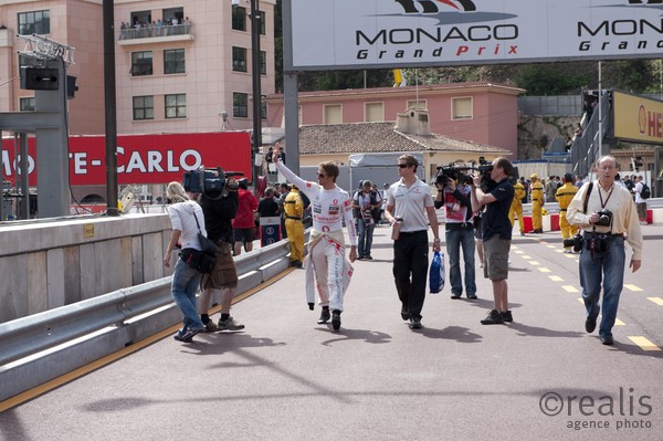 68e Grand Prix de Monaco, 13-16 mai 2010. Jenson Button, Vodafone McLaren Mercedes.