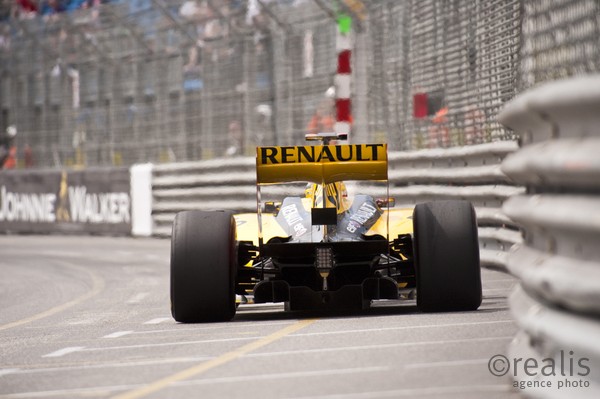 68e Grand Prix de Monaco, 13-16 mai 2010. Robert Kubica, Renault F1 Team, Voiture N°11.