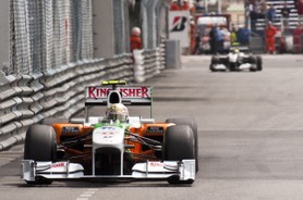 68e Grand Prix de Monaco, 13-16 mai 2010. Vitantonio Liuzzi, Force India F1 Team, Voiture N°15.