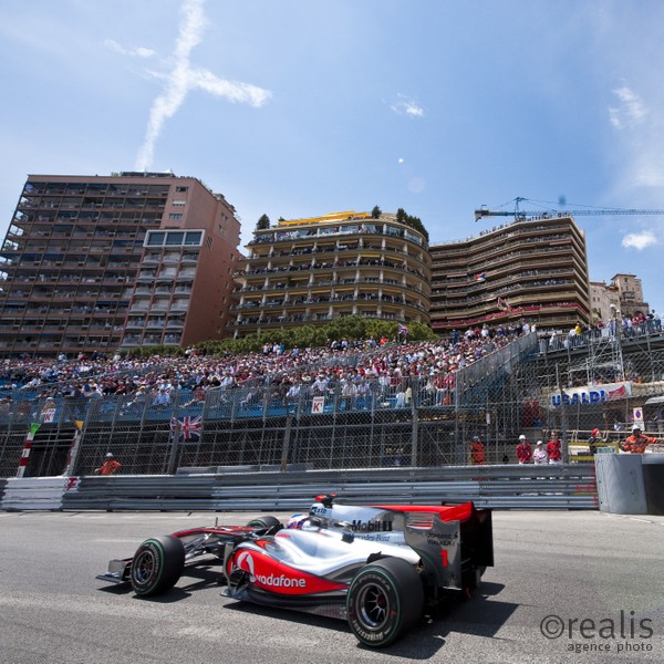 68e Grand Prix de Monaco, 13-16 mai 2010. Jenson Button, Vodafone Mc Laren Mercedes, Voiture N°1.