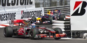 68e Grand Prix de Monaco, 13-16 mai 2010. Jenson Button, Vodafone Mc Laren Mercedes, Voiture N°1.