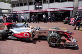 68e Grand Prix de Monaco, 13-16 mai 2010. Lewis Hamilton, Vodafone McLaren Mercedes. Voiture N°2.