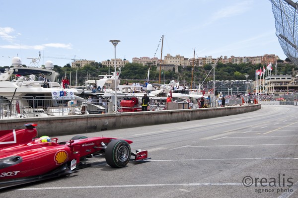 68e Grand Prix de Monaco, 13-16 mai 2010. Felipe Massa, Scuderia Ferrari Marlboro, Voiture N°7.