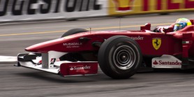 68e Grand Prix de Monaco, 13-16 mai 2010. Felipe Massa, Scuderia Ferrari Marlboro, Voiture N°7.