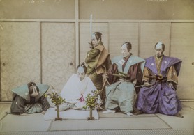 Colection de photos anciennes du Japon du XIXeme siècle colorisée d'époque.