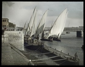 Egypte vers 1890. Le Nil.