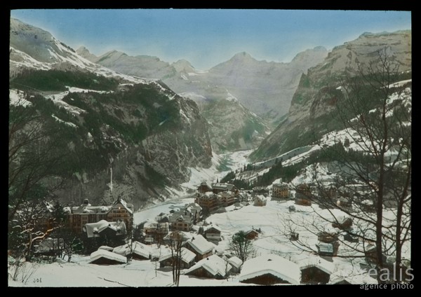 Photos Anciennes de Montagnes et sport d'Hiver - Saint Maurice et paysages de Savoie.