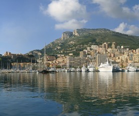 Photo du port Hercule.
Monaco 2005.