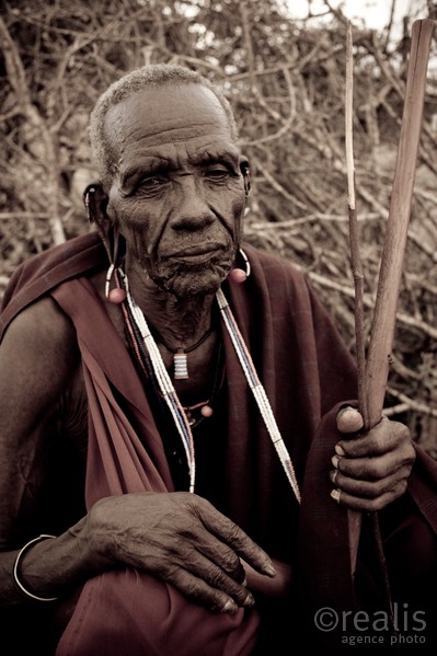 Palanda Mbassa, oncle de Tareto - Engikaret - Village Massaï - Nord Tanzania - Voyage "L'aventure, l'aventure !"