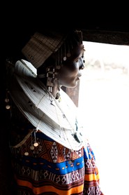 Majuma, la soeur de Tareto - Engikaret - Village Massaï - Nord Tanzania - Voyage "L'aventure, l'aventure !"