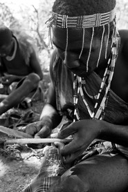 Tribu Bushmen hadzabe - Lac Eyasi - Tanzanie