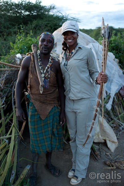Shakwa et Ana - Tribu Bushmen Hadzabe  - Lac Eyasi - Tanzanie - Voyage "L'aventure, l'aventure" - Afrique