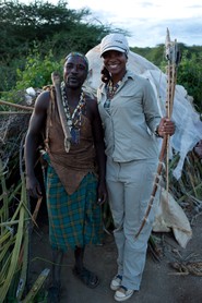 Shakwa et Ana - Tribu Bushmen Hadzabe  - Lac Eyasi - Tanzanie