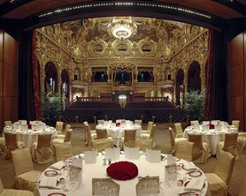 Caves de l'Hotel de Paris. Monaco - Opera de Monte-Carlo. Salle Garnier.